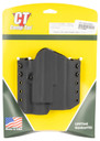 Comp-Tac C828GL236RBKN Warrior Black Kydex OWB Fits Glock 17,22,31 Gen 1-5 & TLR-1/HL Right Hand