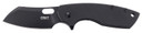 CRKT 5315GKD2 Pilar 2.67 in Folding Plain Black Oxide D2 Steel Blade G10 Black Handle