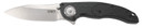 CRKT 5405 Linchpin 3.73 in Folding Sheepsfoot Plain Satin 1.4116 Blade GRN Black Handle