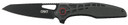 CRKT 6290 Thero 3.08 in Folding Sheepsfoot Plain Black Oxide 8Cr14MoV SS Blade GRN Black Handle