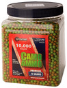 Crosman Camo Ammo BB Airgun Ammo, .12 Gram, 10000 Ct |ASP10K12