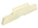 Cross Armory CRG5SLSV Slide Lock Extended Silver 4140 Steel for Glock Gen1-5, P80