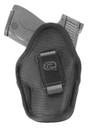 Crossfire Shooting Gear CRFMPCTSA1S2 The Impact IWB Size 02 Black Ballistic Nylon Belt Clip Fits Subcompact 2-2.50 in Barrel Ambidextrous