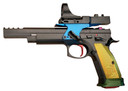 CZ USA 75 Parrot Czechmate Pistol 91175, 9mm, 5.4 in, Fixed/CMore Sight, 20 Rd