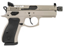 CZ-USA 89299 P-01 Omega SR 9mm Luger 4.40 in 16+1 Urban Gray Steel Slide Black Rubber Grip with Fixed Sights