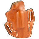 DeSantis Gunhide 002, Speed Scabbard, Belt Holster, 2 Belt Slots, No Tension Screw, Fits 2 in Taurus Public Defender Ultralite W/ 2.5 in Cylinder, Right Hand, Tan Leather 002TAI6Z0