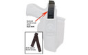 Desantis Thumb Break Strap Holster Attachment, Large, Black N99BJG2Z0
