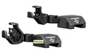Diamondhead USA D-45 Swing Sights, Front/Rear Flip Sights, Integrated Sighting System, Picatinny, Black 1799