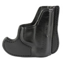 Don Hume 001 Front Pocket Holster, Fits Ruger LCP II and Ruger LCP Max, Ambidextrous, Leather, Black J100156R