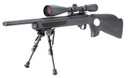 Champion Targets 40854 Standard Bipod 6-9 in Swivel Stud Attachment & Vertical Adjustment Black Aluminum