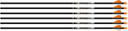 Easton Arrow Aftermath 6Mm 340 W/ 2 in Blazer Vanes 6-Pack< 620788