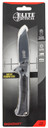 Elite Tactical ETFDR011BKCS Backdraft 3.50 in Folding Drop Point Plain Black 8Cr13MoV SS Blade G10 Black Handle