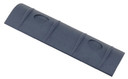 Falcon 4361BK Medium 10 Slot Black Rail Cover
