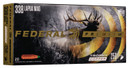 Federal P338LTC1 Premium 338 Lapua Mag 250 gr Trophy Copper (TC) 20 Bx/ 10 Cs