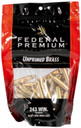 Federal PR243UPB50 Gold Medal 243 Win Rifle Brass 50 Per Bag