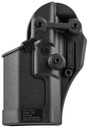 Blackhawk 410512BKR Serpa CQC OWB Size 12 Matte Black Polymer Belt Loop/Paddle Fits Ruger P95 Right Hand, Holster