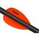 Flex Fletch Flash Vanes Blaze Orange 2 in 39 pk FLASH-BLZ-39