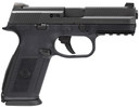 FN Herstal FNS-9 Pistol 66756, 9 mm, 4 in BBL, Double Action, Poly Grip, Black Finish, 3-Dot Sights, No Manual Safety, 10+1 Rds