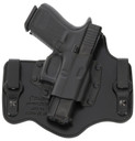 Galco KT224B KingTuk Deluxe IWB Black Kydex/Leather Compatible w/Ruger Security-9/Glock 17 Gen1-5/22 Gen2-5 UniClip Mount Right Hand, Holster