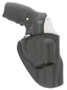 Galco SG158B Stinger OWB Black Leather Belt Loop Fits S&W J Frame Fits Charter Arms Undercover Right Hand, Holster