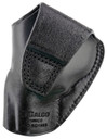 Galco SG158B Stinger OWB Black Leather Belt Loop Fits S&W J Frame Fits Charter Arms Undercover Right Hand, Holster