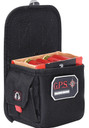 G*Outdoors GPS-575BCB Single Shotshell Box Carrier 600D Polyester Black 1 Box of 12 or 20 GA Shells