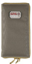 G*Outdoors GPS-865PSRK Pistol Sleeve Medium Rifle Green with Khaki Trim with Locking Zippers & Thin Design Holds 1 Handgun