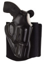 Galco AG664B Ankle Glove Size Fits Ankles up to 13" Black Leather Slip On Hook & Loop Fits Sig P938 Fits Kimber Micro 9 Right Hand