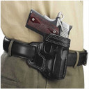 Galco AV212B Avenger Belt Holster 1911 5 in Steerhide Black