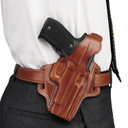 Galco FL212 Fletch High Ride 1911 5 in Steerhide Tan