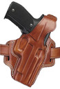 Galco FL286B Black Fletch High Ride Concealment Holster For Glock Model 26/27/33