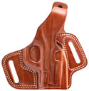 Galco FL652 Fletch High Ride Tan Leather Belt S&W Shield 3 in 9/40 & 2.0 9/40 Right Hand