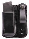 Galco IWBMC22B IWB Single Inside The Waistband Magazine Carrier Ruger Security-9 1.75 in Belt Black Leather