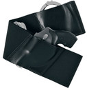 Galco UWBKXL Underwraps Belly Band Universal Black XXL Black Black Elastic/Nylon
