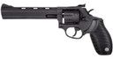 Taurus 2170061 Tracker 17 Medium Frame 17 HMR 7rd 6.50 in Matte Black Oxide Vent Rib Barrel, Matte Black Oxide Steel Frame & Cylinder, Black Ribber Grip , Revolver