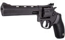 Taurus 2170061 Tracker 17 Medium Frame 17 HMR 7rd 6.50 in Matte Black Oxide Vent Rib Barrel, Matte Black Oxide Steel Frame & Cylinder, Black Ribber Grip , Revolver