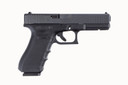 Glock G17417FSUS G17 Gen4 9mm Luger 4.49 in 17+1 Black Black Steel Slide Black Rough Texture Interchangeable Backstraps Grip