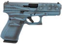 Glock PA235S204-BTFLAG G23 Gen5 Compact 40 S&W 4.02 in 13+1 Overall Blue Titanium Flag Cerakote Polymer Frame/Steel Rough Textured Interchangeable Backstraps Grip