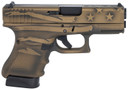 Glock PG3050204-BBBWFLAG G30 Gen4 Subcompact 45 ACP 3.78 in 10+1 Black/Coyote Battle Worn Flag Cerakote Black/Coyote Battle Worn Flag Rough Texture Interchangeable Backstraps Grip