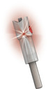 Glorynock Lighted Xbow Nock Moon .300 in Red 3/Pack GN2103