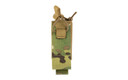 Haley Strategic Partners Single Pistol Mag Pouch POUCH_PM-1-1-MC, Fits (1) Pistol Mag, Squadron Laminate Construction, Multicam POUCH_PM-1-1-MC