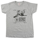 Henry HTS017XL Henry Heart Ladies T-Shirt Dark Ash XL Short Sleeve