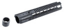 Hera 110523 IRS AR10 Rifle Aluminum Handguard Black Hard Coat Anodized 12 in