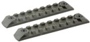 Hera 180103 Keymod Rail Panel 4 in Polymer OD Green 2 Pack