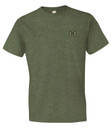 Hornady 99600XXL Hornady T-Shirt OD Green Cotton Polyester Short Sleeve 2XL