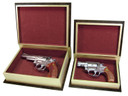 Peace Keeper DB2BLK Diversion Book Set Front Panel Entry Black Wood Holds 2, Handguns , Gun Safe
