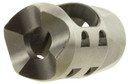 I.O. 112525 AK Nano Muzzle Break Steel 1.5 in Diameter