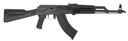 Inter Ordnance AK47 Rifle IODM2002, 7.62X39, 16.3 in BBL, Semi Auto, Fixed Syn Stock, Black Finish, 30+1 Rds