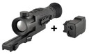 iRay USA IRAYRH35LRF RICO MK1 w/ILR 1000 Combo Thermal Scope Black 2x 35mm Black/White/Red/Green; 2 Dynamic/5 Static Reticle 2x 640x512, 50 Hz Resolution 35mm Zoom Digital 4x