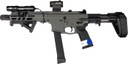 Jacob Grey Pistol Jg9 9Mm 7.5 in Grey Ghost Kit W/Red Dot 850030294142